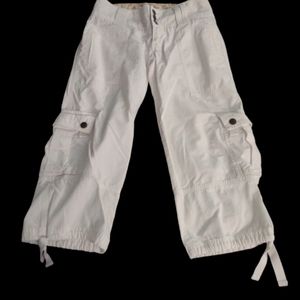 Abercrombie cargo capris